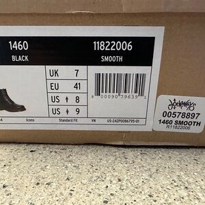 Dr. Martens Black Smooth Women's Boots